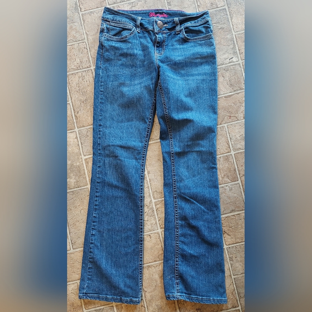 SIZE 5/6 X 32 WRANGLER 10MWZRS WRANGLER BOOTCUT JEANS